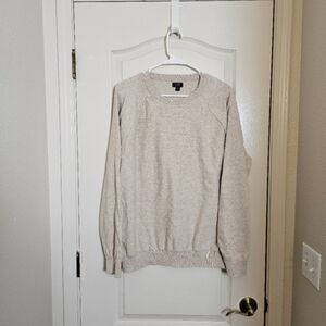 J. Crew Men's Tan Crewneck Sweater Sz XL